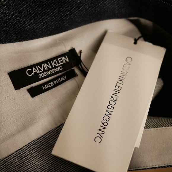 Raf Simons Calvin Klein 205w39nyc Raw Cone Denim Selvedge Button Shirt - Picture 5 of 6